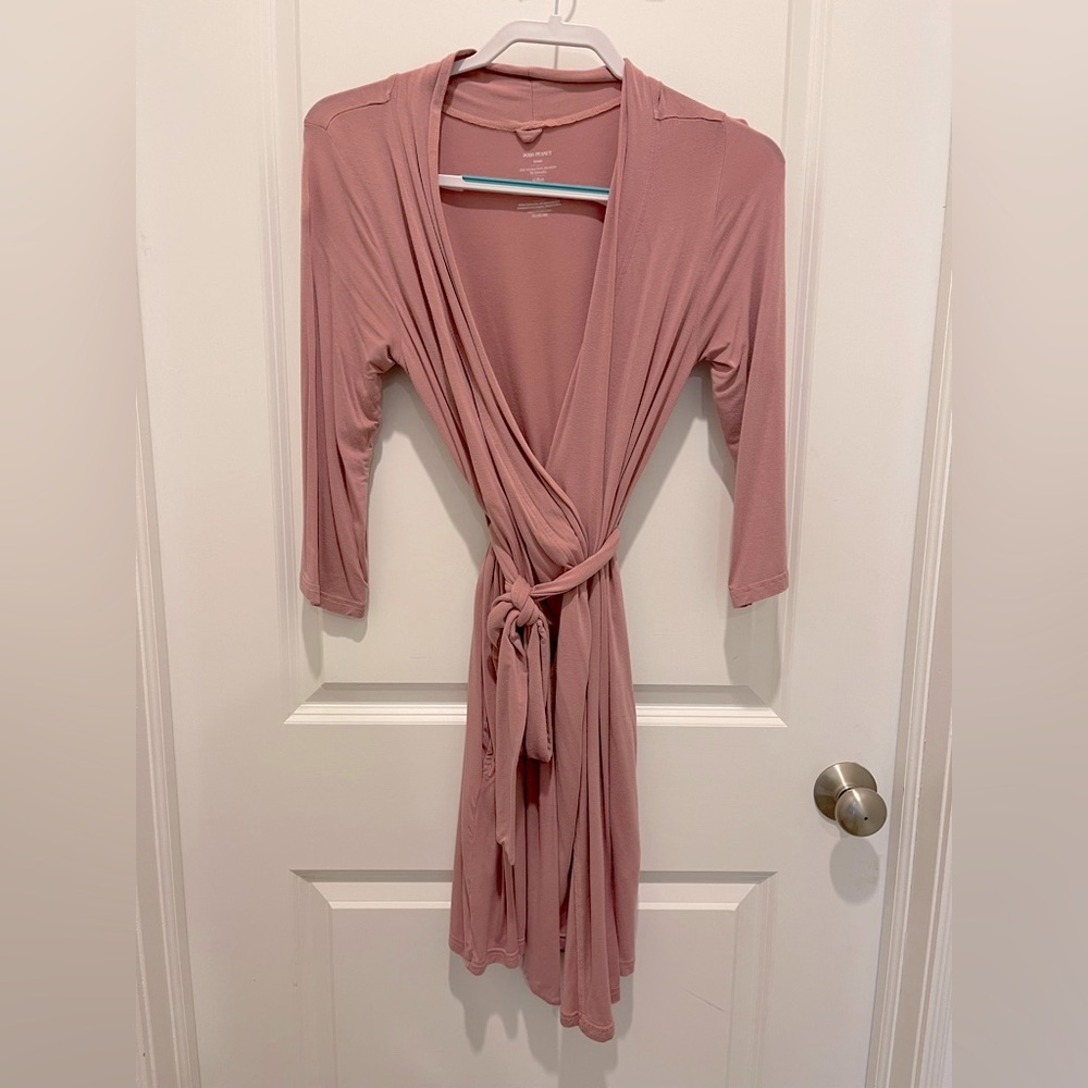 Posh Peanut Dusty Pink Women's Robe